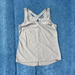 y2k North Face cross back tank
